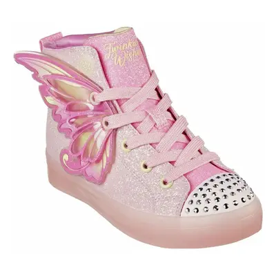 Skechers Twi-lites 2 twinkle wishes Růžová