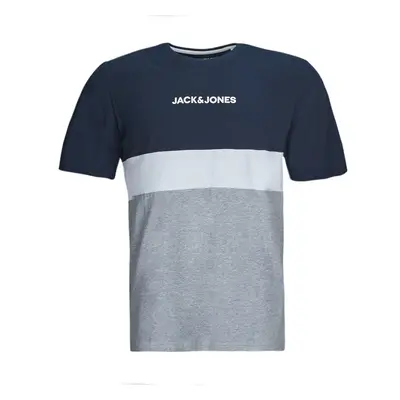 Jack & Jones JJEREID BLOCKING TEE SS ruznobarevne