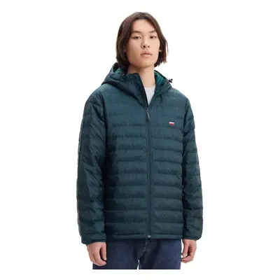 Levis Presidio Packable Hooded Jacket Zelená