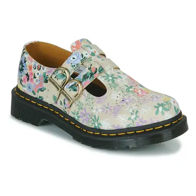 Dr. Martens MARY JANE FLORAL MASH UP Béžová