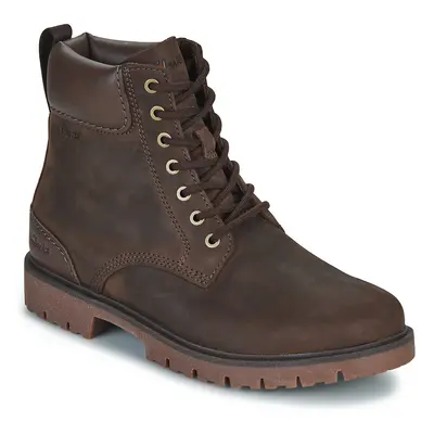 Clarks ROSSDALE HI GTX Hnědá