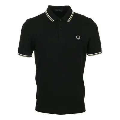 Fred Perry Twin Tipped Shirt Černá