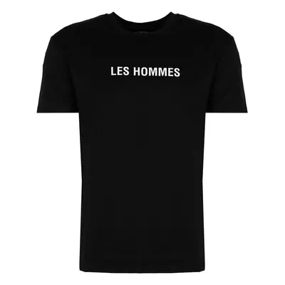 Les Hommes LF224302-0700-9001 | Grafic Print Černá