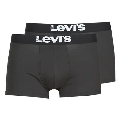 Levis MEN SOLID TRUNK PACK X2 Černá