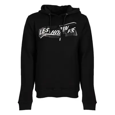 Les Hommes LLH451-758P | Hooded Sweater Černá