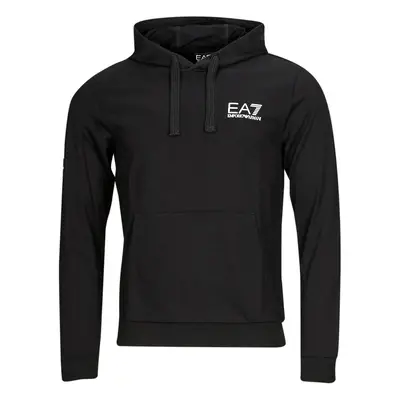 Emporio Armani EA7 LOGO SERIES SWEATSHIRT Černá