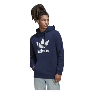 adidas adidas Adicolor Classics Trefoil Hoodie Modrá