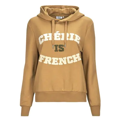 Only ONLJENNI L/S FENCH HOOD CS SWT Béžová