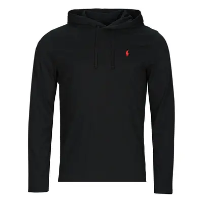 Polo Ralph Lauren K223SC08-LSPOHOODM9-LONG SLEEVE-T-SHIRT Černá