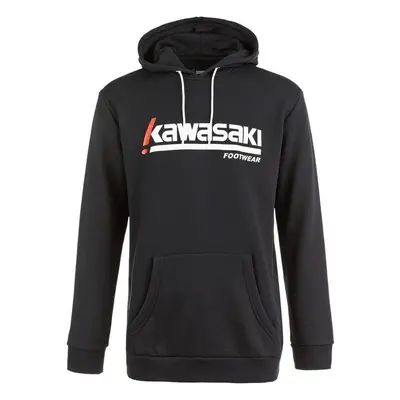 Kawasaki Killa Unisex Hooded Sweatshirt K202153 1001 Black Černá