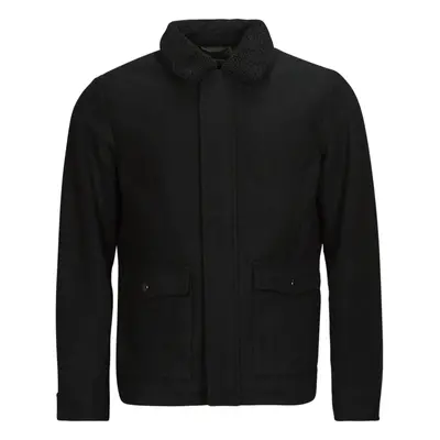 Jack & Jones JJZAC WOOL JACKET Černá