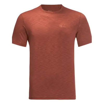 Jack Wolfskin Travel Tee M Červená