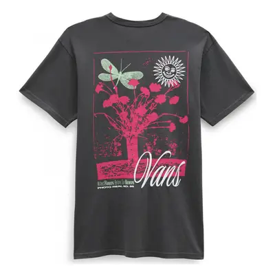 Vans Wildflower photo negative vintage ss tee Šedá