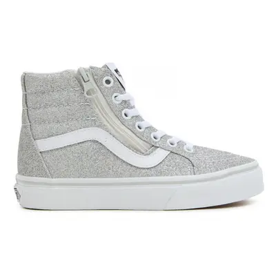 Vans Sk8-hi reissue side zip Stříbrná