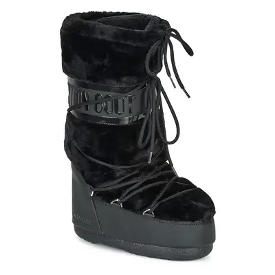 Moon Boot MOON BOOT CLASSIC FAUX FUR Černá