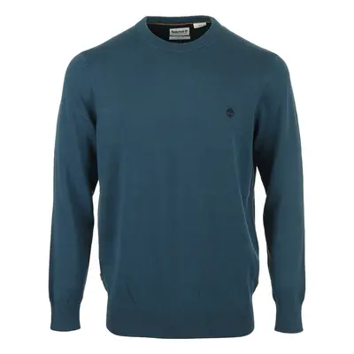 Timberland Cotton Yd Sweater Modrá