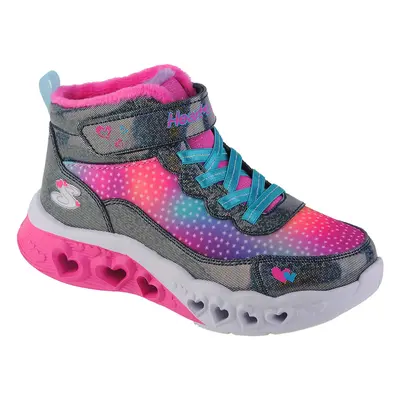 Skechers Flutter Heart Lights - Simple Amor Modrá