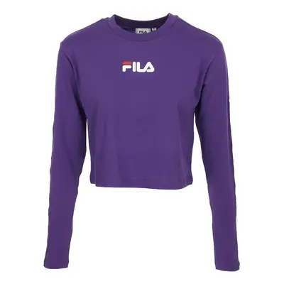 Fila Reva Cropped T-Shirt Fialová