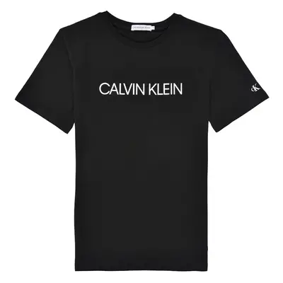 Calvin Klein Jeans INSTITUTIONAL T-SHIRT Černá