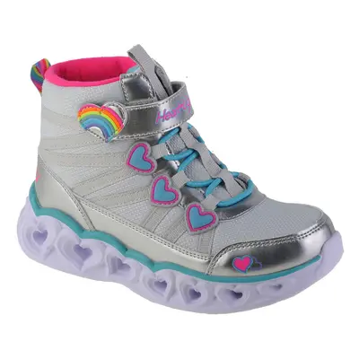 Skechers Sweetheart Lights - Sweet Styling Stříbrná