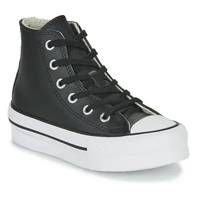 Converse Chuck Taylor All Star Eva Lift Leather Foundation Hi Černá