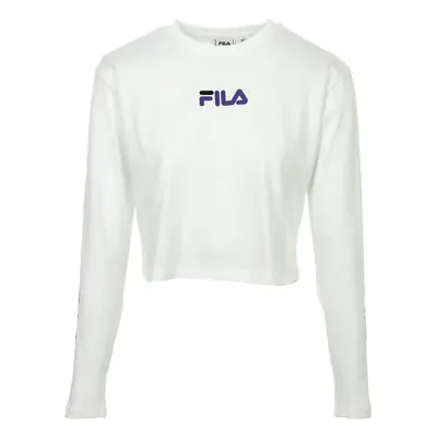 Fila Reva Cropped T-Shirt Bílá