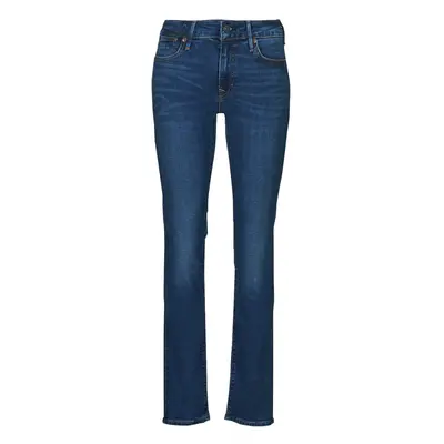 Levis 712 SLIM WELT POCKET Modrá