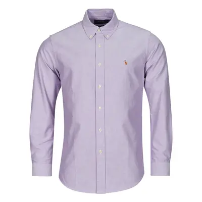 Polo Ralph Lauren CHEMISE COUPE DROITE EN OXFORD Fialová