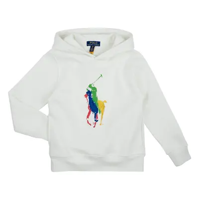 Polo Ralph Lauren PO HOOD-KNIT SHIRTS-SWEATSHIRT Bílá