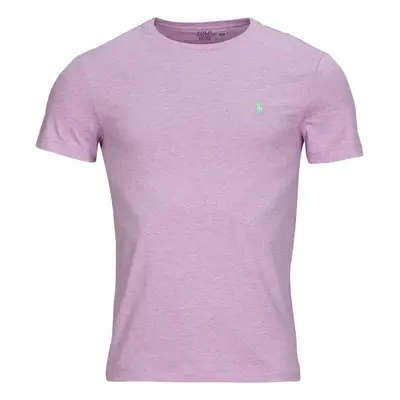 Polo Ralph Lauren T-SHIRT AJUSTE EN COTON Fialová