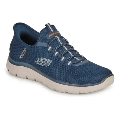 Skechers HANDS FREE SLIP INS SUMMITS - HIGH RANGE Modrá