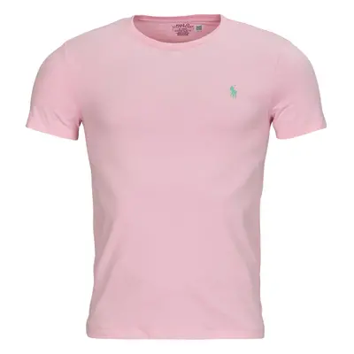 Polo Ralph Lauren T-SHIRT AJUSTE EN COTON Růžová