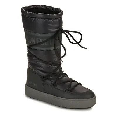 Moon Boot MB LTRACK HIGH NYLON WP Černá