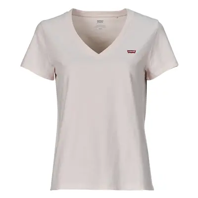 Levis PERFECT VNECK Růžová