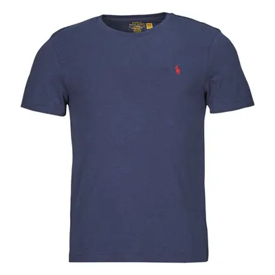 Polo Ralph Lauren T-SHIRT AJUSTE EN COTON Tmavě modrá