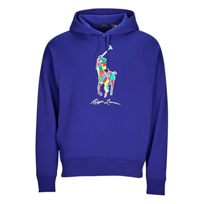 Polo Ralph Lauren SWEATSHIRT BIG POLO PLAYER Modrá