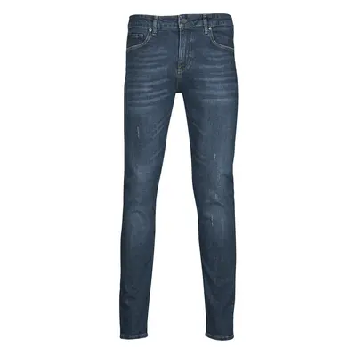 Scotch & Soda SKIM SKINNY JEANS FRONTIER Modrá