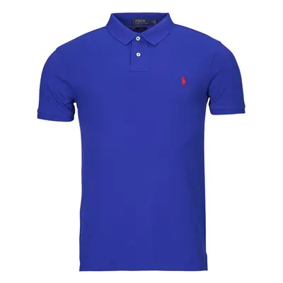 Polo Ralph Lauren POLO AJUSTE SLIM FIT EN COTON BASIC MESH Modrá