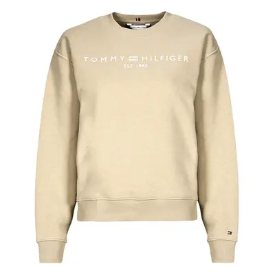 Tommy Hilfiger MDRN REG CORP LOGO C-NK SWTSHRT Béžová