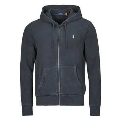 Polo Ralph Lauren SWEATSHIRT ZIPPE EN MOLETON Černá