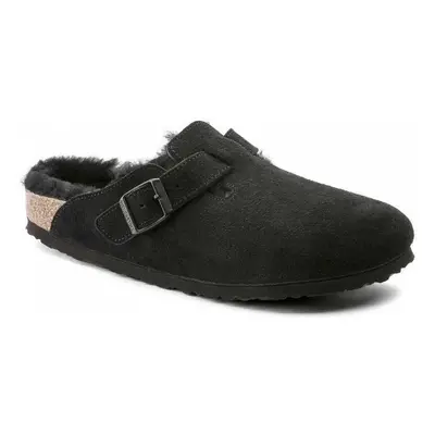 Birkenstock Boston shearling leve Černá