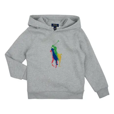 Polo Ralph Lauren PO HOOD-KNIT SHIRTS-SWEATSHIRT Šedá