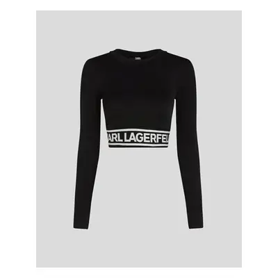 Karl Lagerfeld 240W1716 SEAMLESS LOGO Černá