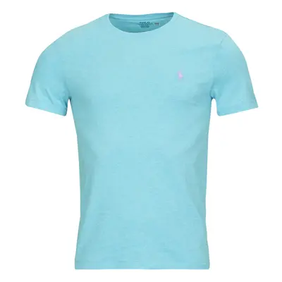 Polo Ralph Lauren T-SHIRT AJUSTE EN COTON Modrá