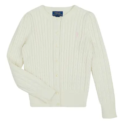 Polo Ralph Lauren MINI CABLE-TOPS-SWEATER Bílá