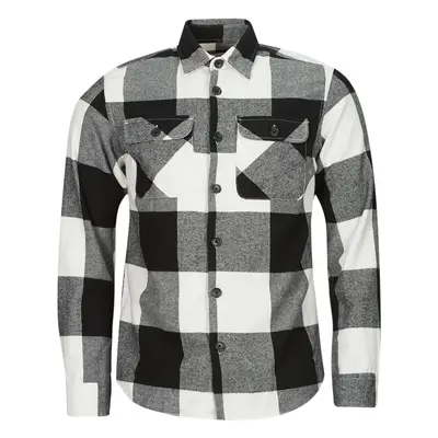 Jack & Jones JJEDARREN BUFFALO OVERSHIRT LS Bílá