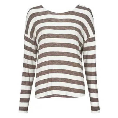 Only ONLLIRA L/S STRING TOP JRS Béžová