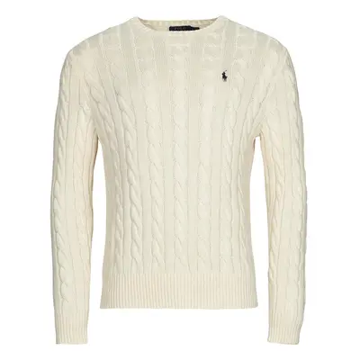 Polo Ralph Lauren LS DRIVER CN-LONG SLEEVE-SWEATER Béžová