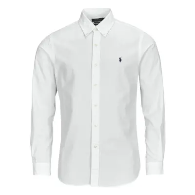 Polo Ralph Lauren CHEMISE COUPE DROITE EN SEERSUCKER Bílá