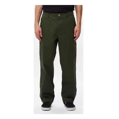 Obey Marshal utility pant Zelená